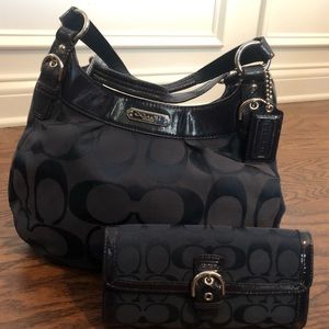 Coach purse w/ matching wallet